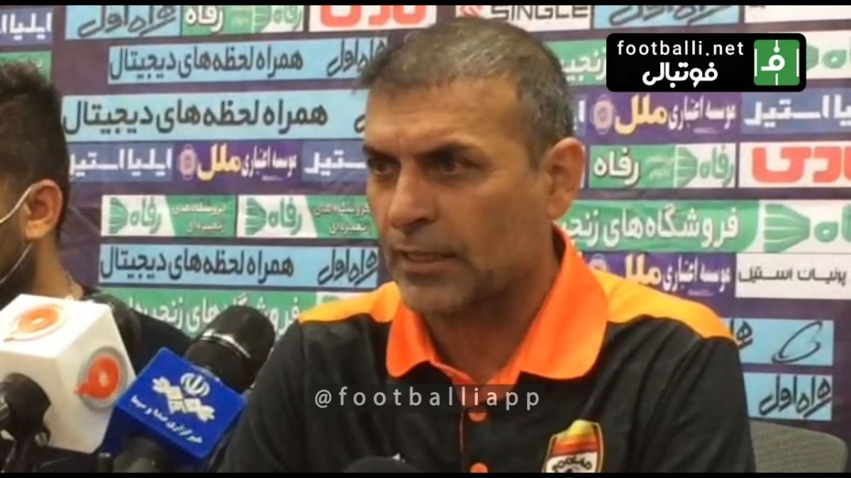 اختصاصی/ نشست خبری ویسی و ربیعی بعد از دیدار تیم های فولاد خوزستان و مس رفسنجان
