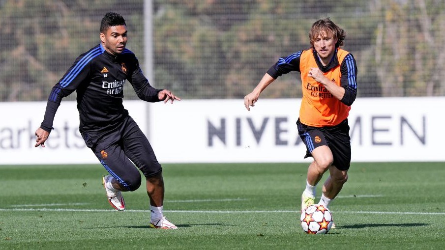 تمرین رئال مادرید برای تقابل با شاختار