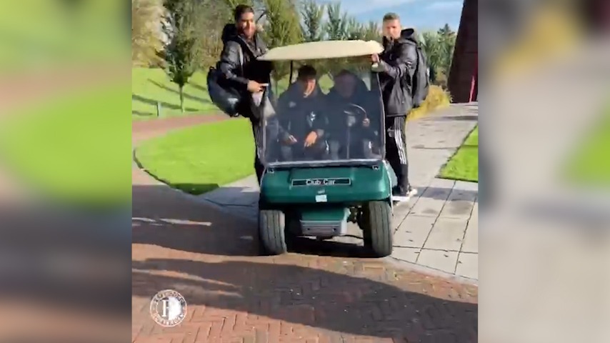 ماشین سواری جالب جهانبخش پیش از سفر به آلمان