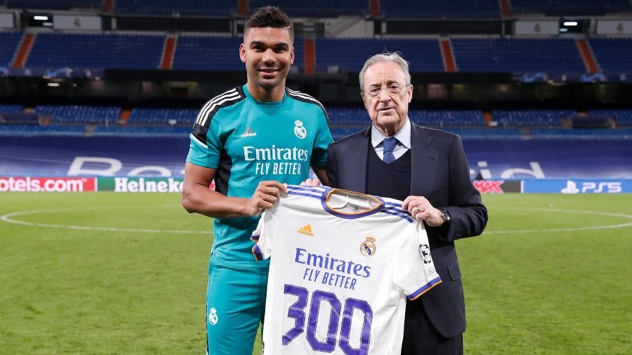 به بهانه سیصدمین بازی کاسمیرو برای رئال مادرید