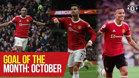 گلهای برتر منچستریونایتد در ماه اکتبر 2021