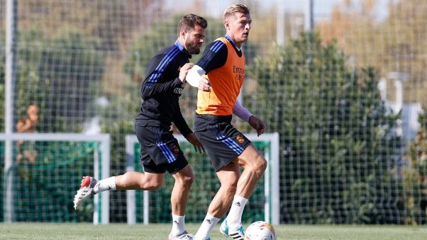 تمرین رئال مادرید (20 آبان)