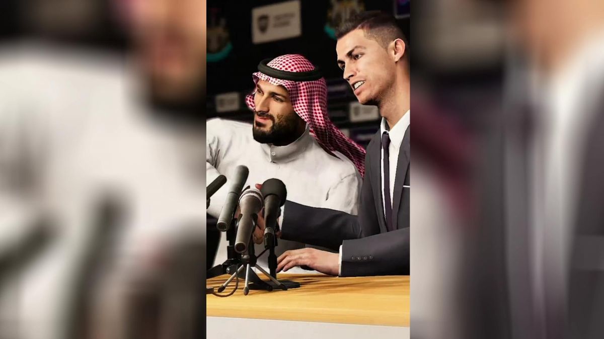 انیمیشنی جالب از بن سلمان، مالک جدید نیوکاسل که در آن قهرمانان کارتونی همبازی مسی و رونالدو شده اند!