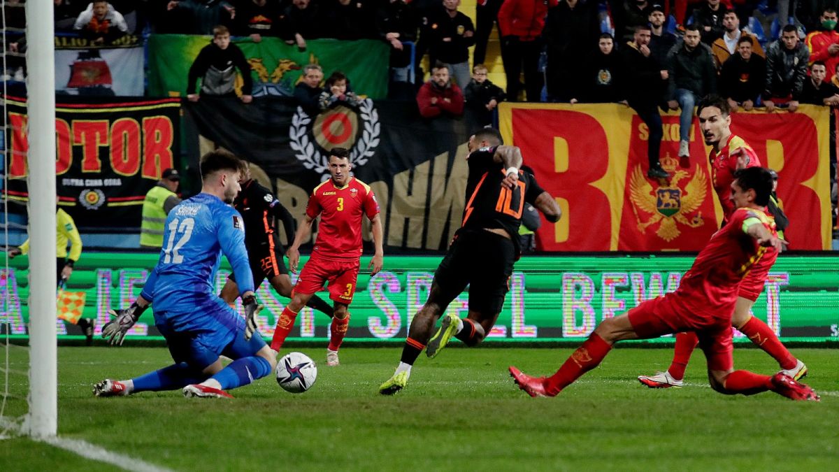 خلاصه بازی مونته نگرو 2-2 هلند