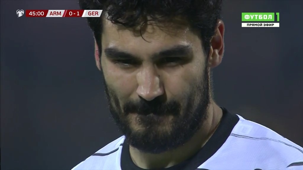 گل دوم آلمان به ارمنستان (گوندوگان - پنالتی)