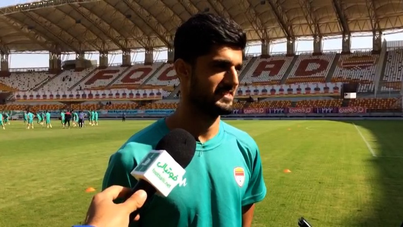 اختصاصی/ صحبت های میلاد بدرقه و مجتبی نجاريان بازیکنان فولاد در حاشیه تمرین امروز