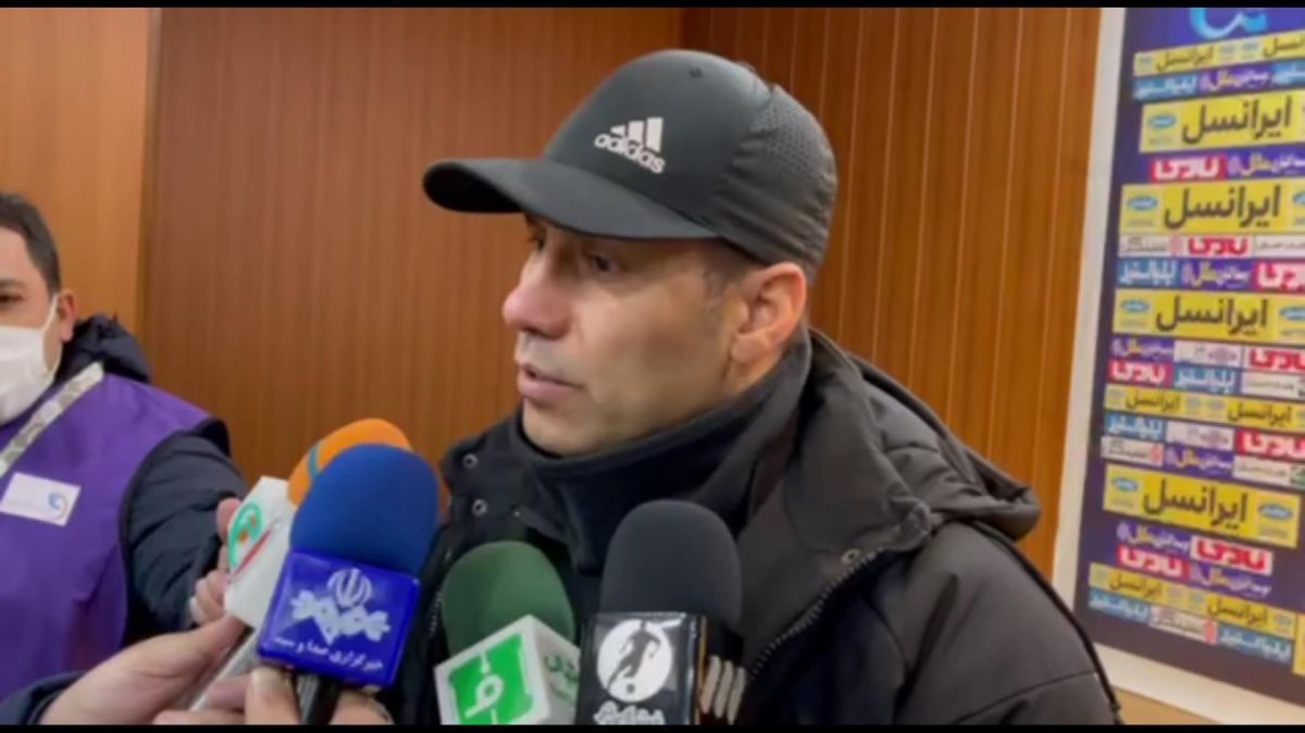 اختصاصی/ صحبت های مهدی تارتار سرمربی ذوب آهن بعد از بازی با شهرخودرو