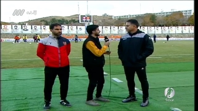 مصاحبه ابراهیم صادقی و حمید مطهری پیش از بازی مس رفسنجان و پرسپولیس