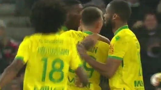 گل اول نانت به پاری سن ژرمن (کولو)