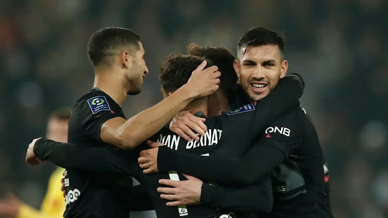 گل دوم پاری سن ژرمن به نانت ( گل به خودی دنیس)