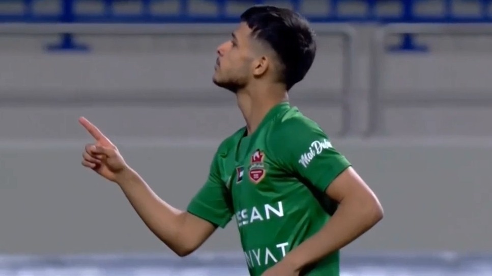 گل اول الاهلی امارات به النصر امارات (گل زیبای مهدی قایدی)