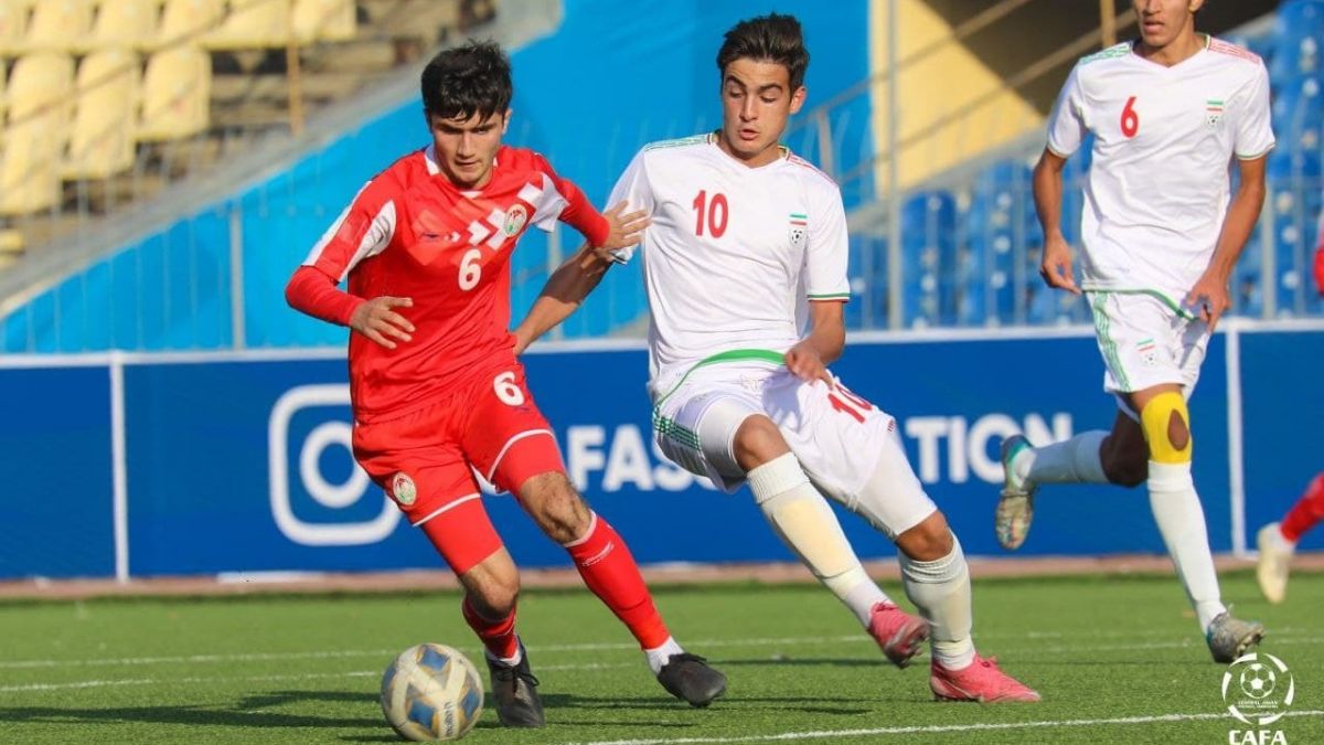 خلاصه بازی تیم ملی زیر 15 سال ایران 1-1 تاجیکستان