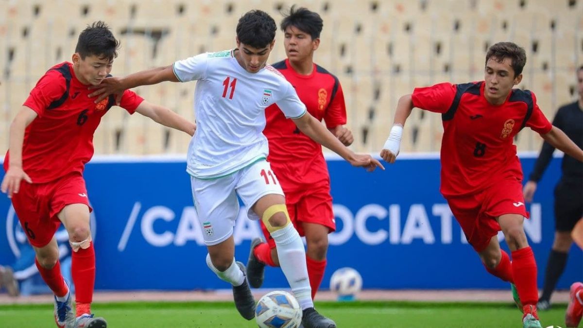 گل های بازی تیم ملی زیر 15 سال ایران 8-0 قرقیزستان