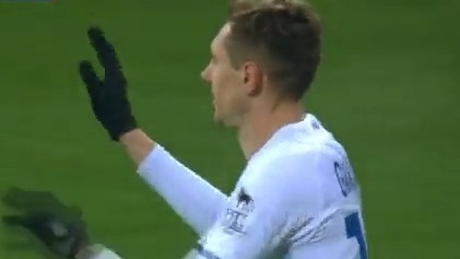 گل اول دیناموکیف به بایرن مونیخ (هارماش)