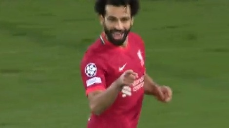 گل دوم لیورپول به پورتو (صلاح)