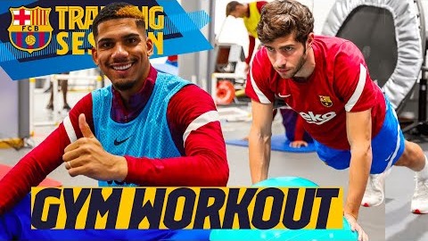 تمرین بارسلونا برای تقابل با ویارئال