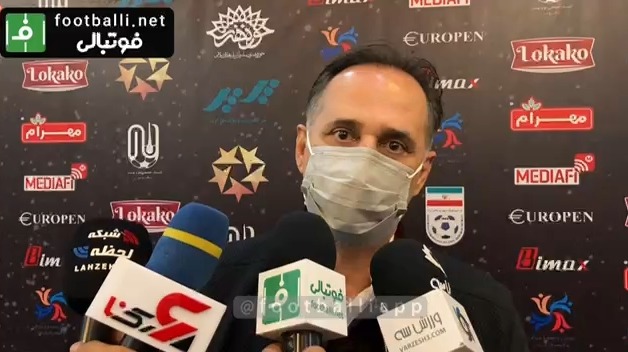 اختصاصی/ گفت و گو با مجيد نامجو مطلق در حاشيه مراسم تقدير از سازندگان فوتبال ايران