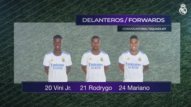 اسامی بازیکنان رئال مادرید برای تقابل با سویا
