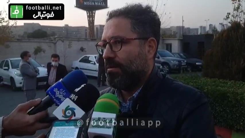 اختصاصی/ صحبتهای اکبر محمدی مدیرعامل پیکان در پایان بازی با گل گهر