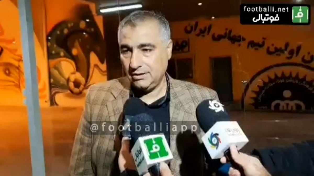 اختصاصی/ صحبت های ساکت الهامی و علیرضا مرزبان در پایان دیدار تیم های سپاهان و نساجی