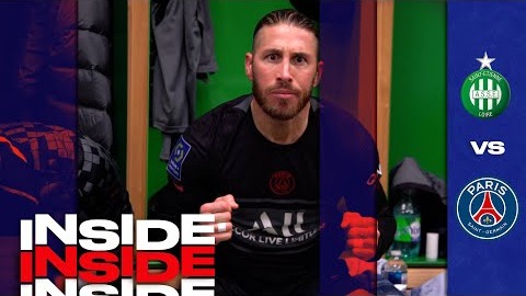 حواشی بازی سنت اتین 1-3 پاری سن ژرمن از دوربین باشگاه پی اس جی