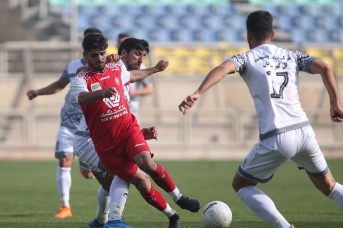 شکست پرسپولیس مقابل شاگردان قلعه نویی/ رونمایی از یک زیمباوهای در ترکیب گلگهر +عکس