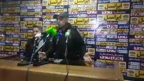 اختصاصی/ کنفرانس خبری بعد از بازی آلومینیوم اراک 0-0 ذوب آهن