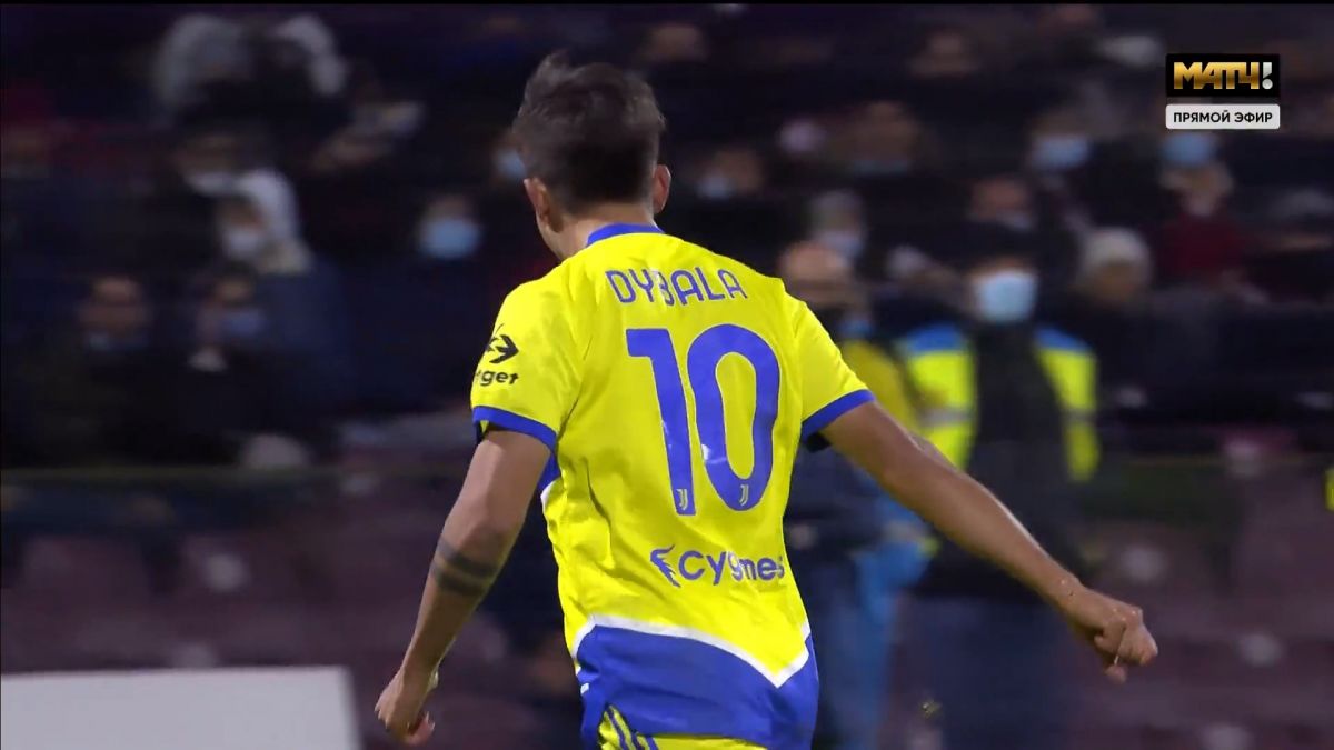 گل اول یوونتوس به سالرنیتانا (پائولو دیبالا)