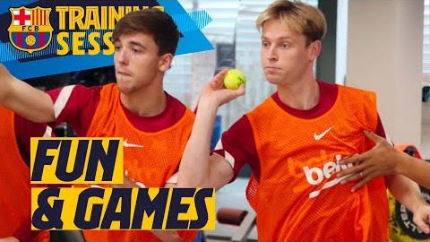 تمرین بارسلونا برای تقابل با بتیس