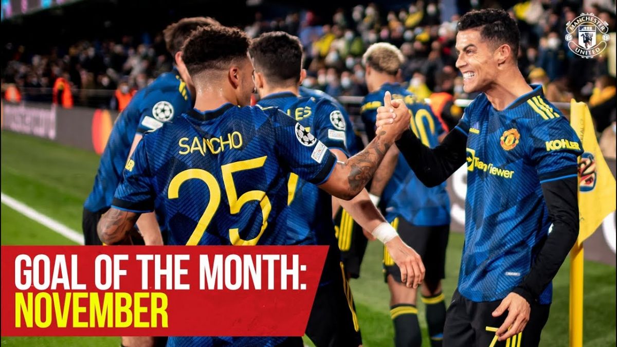 گل های برتر منچستریونایتد در ماه نوامبر 2021