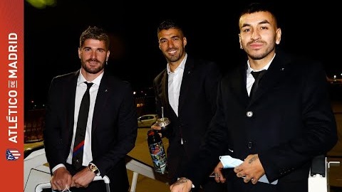 سفر بازیکنان اتلتیکومادرید به پرتغال برای بازی با پورتو