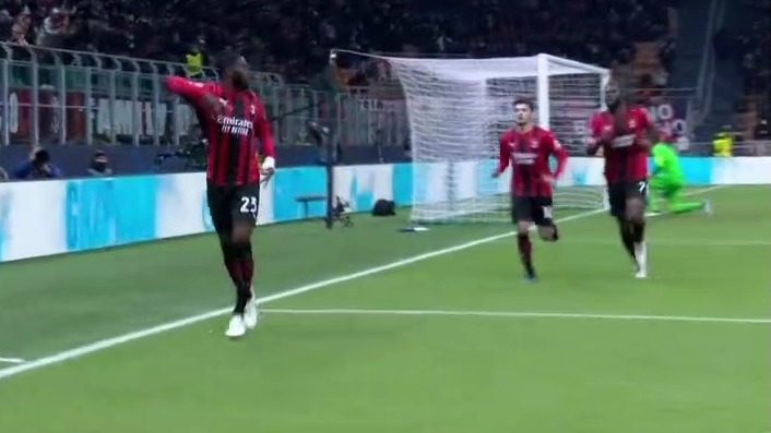 گل اول میلان به لیورپول (توموری)