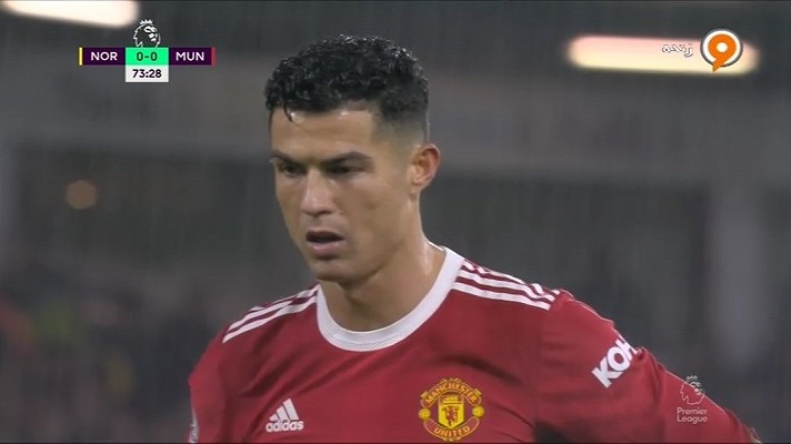 گل اول منچستریونایتد به نوریچ (رونالدو - پنالتی)