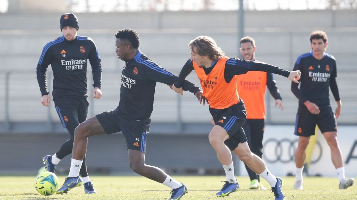 آخرین تمرین رئال مادرید برای تقابل با اتلتیکو مادرید