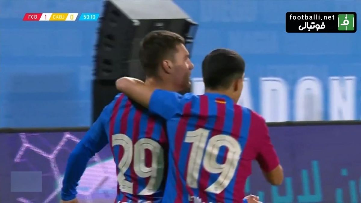 گل اول بارسلونا به بوکاجونیورز (فران جوتگلا)