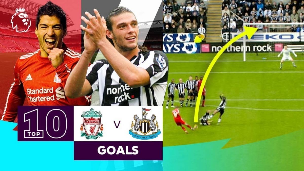 10 گل برتر تقابل های لیورپول و نیوکاسل