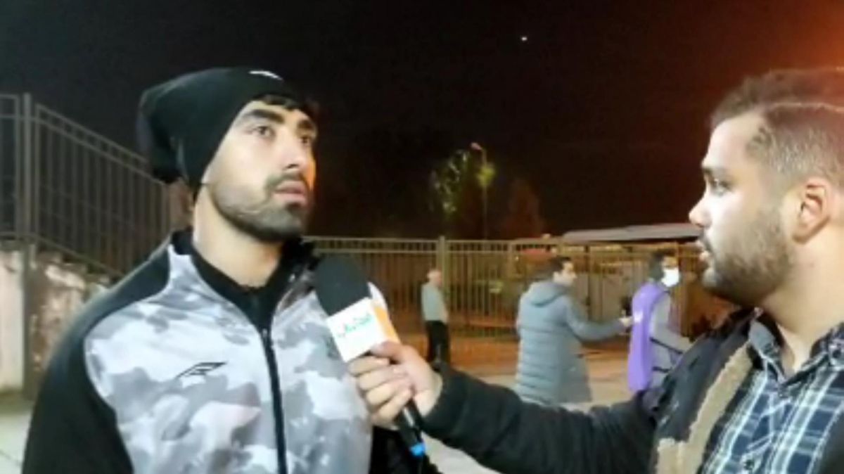 اختصاصی/ صحبتهای بازیکنان نساجی و آلومینیوم اراک بعد از بازی