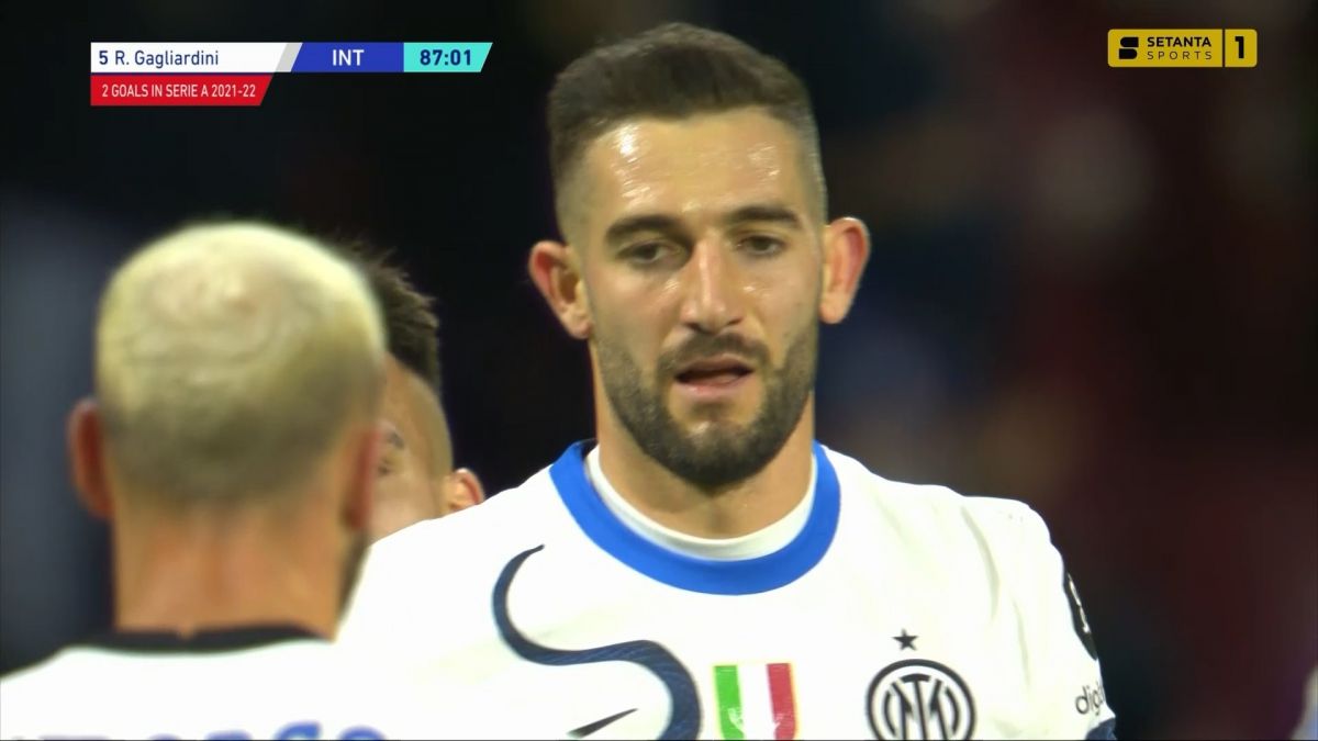 گل پنجم اینتر به سالرنیتانا (روبرتو گالیاردینی)