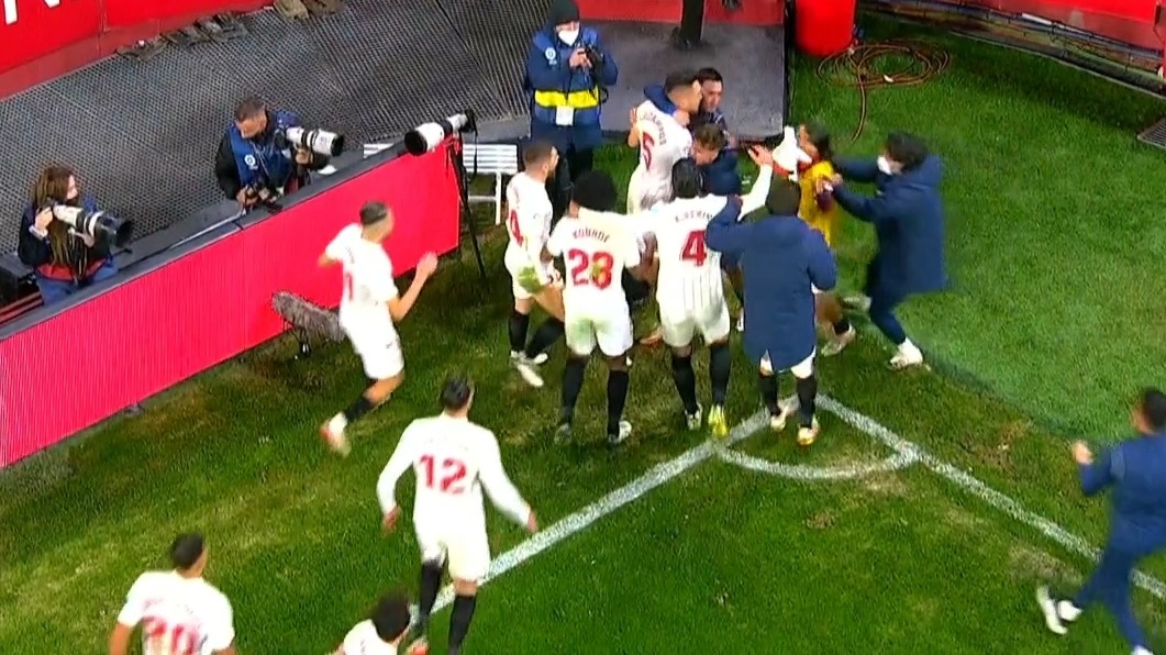 گل دوم سویا به اتلتیکو مادرید (اوکامپوس)