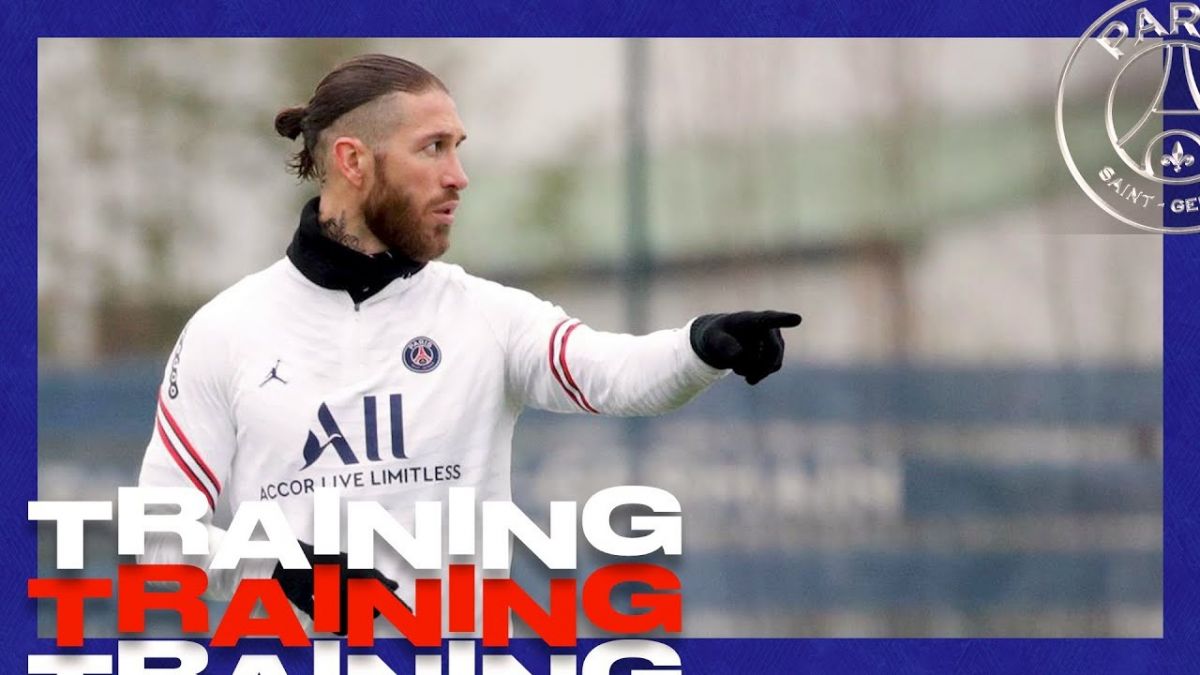 تمرین بازیکنان پاری سن ژرمن برای دیدار امشب در جام حذفی