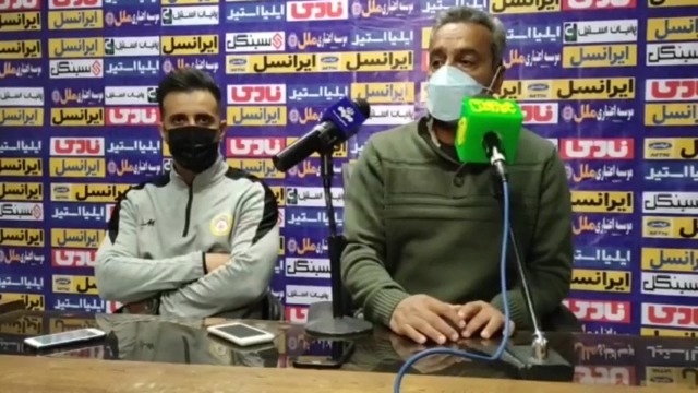 اختصاصی/ کنفرانس خبری مربیان پس از بازی آلومینیوم 2-0 فجر سپاسی