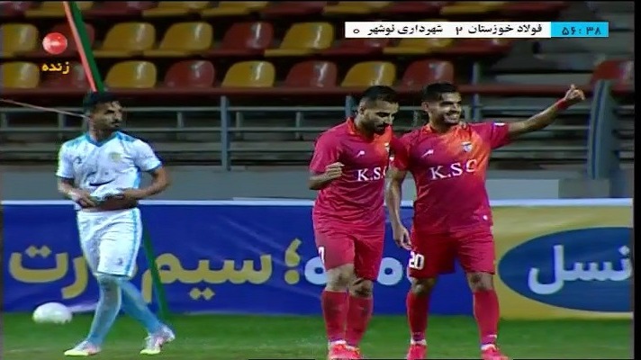 خلاصه بازی فولاد خوزستان 3-0 شهرداری نوشهر (جام حذفی)