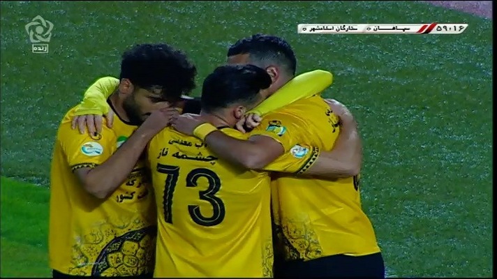 خلاصه بازی سپاهان 1-0 ستارگان اورکی اسلامشهر (جام حذفی)