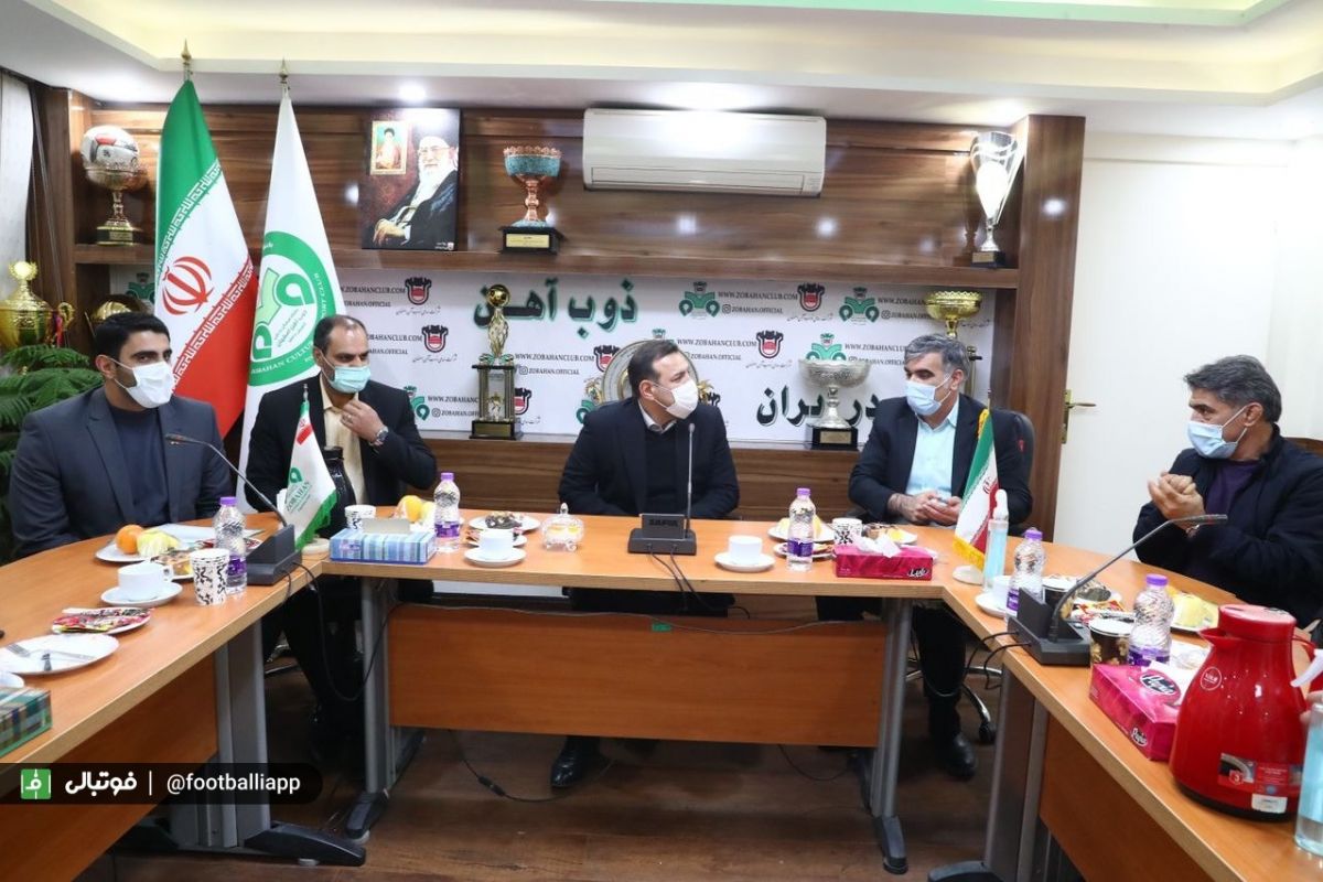حضور رییس فدراسیون فوتبال در باشگاههای فولاد مبارکه و ذوب آهن اصفهان