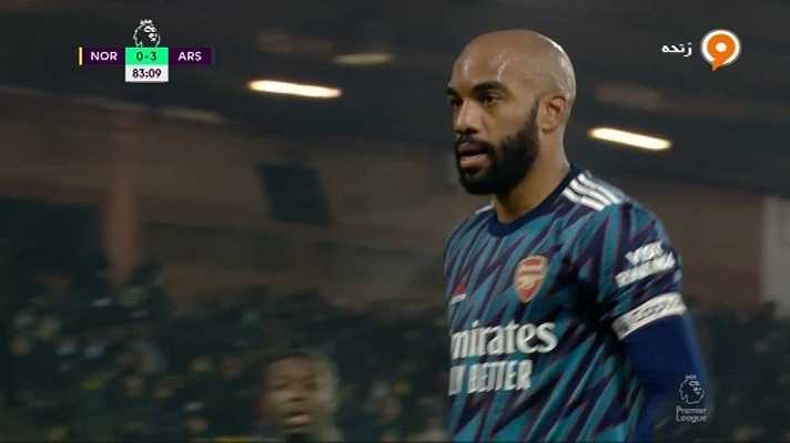 گل چهارم آرسنال به نوریچ (لاکازت - پنالتی)