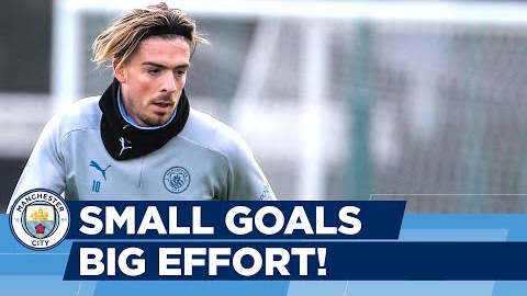 تمرین منچسترسیتی برای تقابل با برنتفورد