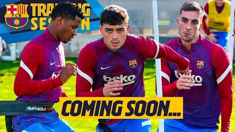 تمرین چهارشنبه عصر بارسلونا برای تقابل با مایورکا