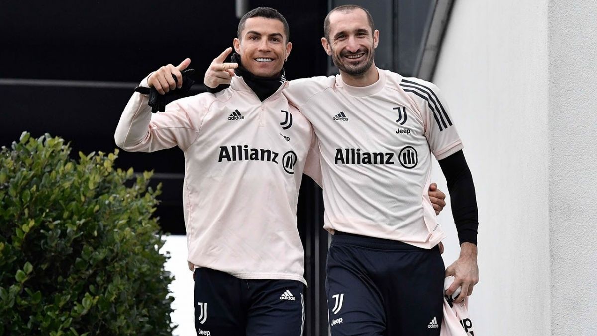 اولین تمرین یوونتوس در سال 2021