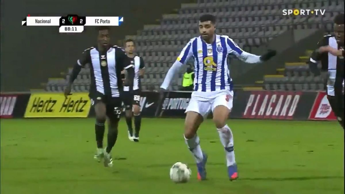 گل دوم پورتو به ناسیونال  (پاس گل طارمی) دقیقه 88 و رفتن بازی به وقت های اضافی