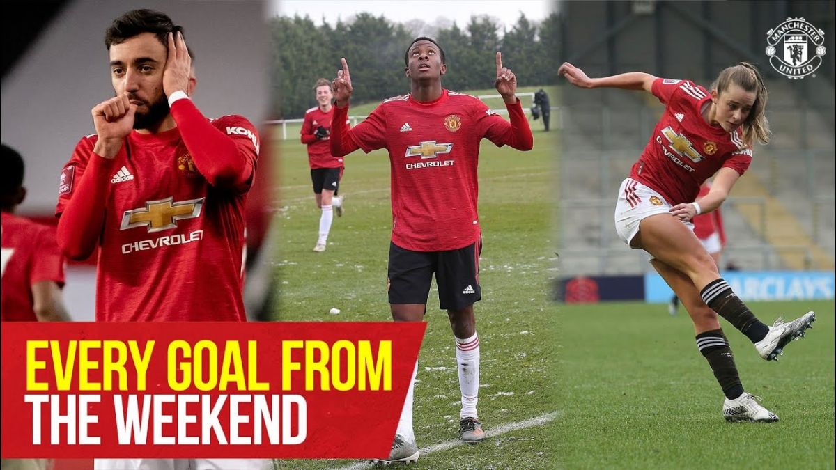 همه گلهای رده های مختلف باشگاه منچستریونایتد در این هفته